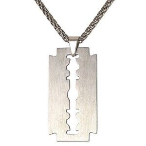Punk Razor Blade Necklace